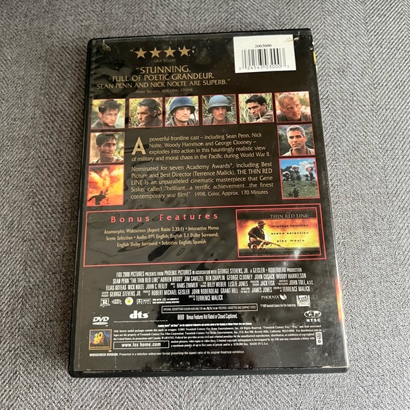 Thin Red Line DVD - Picture 2 of 4